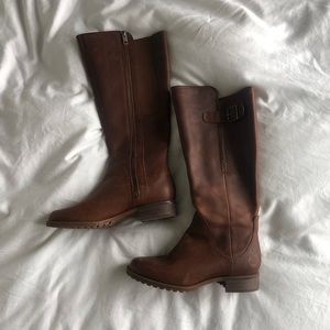 Timberland Brown tall boots womens size 7.5